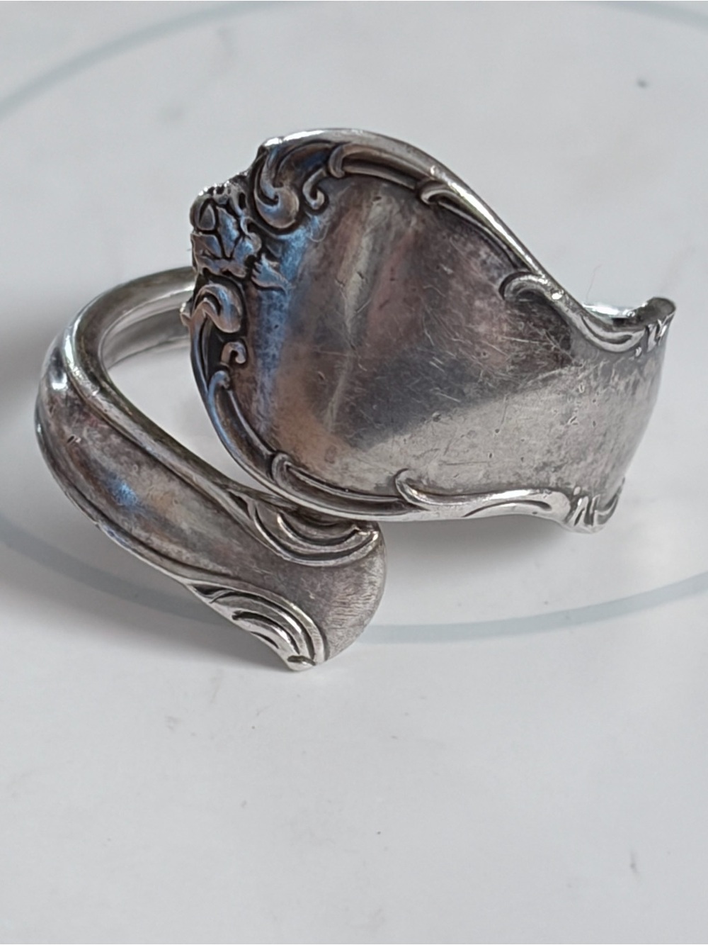 Towle Silver Ornate Wrap Ring
